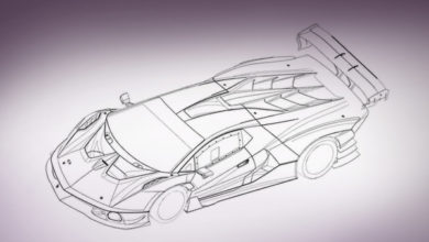 Фото - Купе Lamborghini SCV12 раскрылось на патентных рисунках