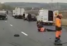 Фото - В Татарстане грузовик протаранил «Газель» дорожных рабочих